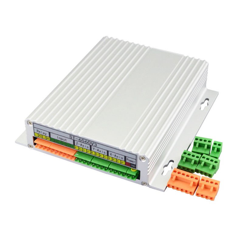 Carte de contrôleur de moteur pas à pas CNC 3 axes TB6560 pour moteur pas à pas Nema 17, 23