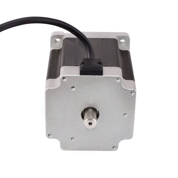 Moteur pas à pas bipolaire à double arbre nema 34 (7,07Nm 34HS38-4204D 1,8 degré 4 fils)