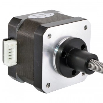 Moteur pas à pas linéaire nema 17 (17LS13-0404E-200D actionneur externe 0,4A résolution 2mm)