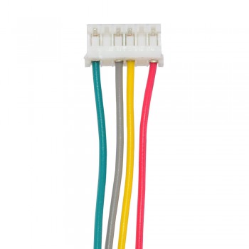 Moteur pas à pas linéaire nema 17 (17LS13-0404E-100H actionneur externe 0,4A résolution 4mm vis-mère 100mm)