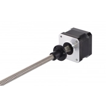 Moteur pas à pas linéaire nema 17 (17LS13-0404E-200G actionneur externe 0,4A résolution 8mm vis-mère 200mm)