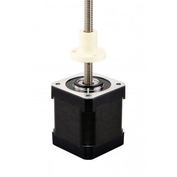 Moteur pas à pas linéaire nema 17 (17LS19-13049-250E actionneur externe 1,3A résolution 1,27mm)