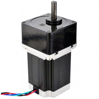 Moteur pas à pas nema 23 bipolaire 23HS30-2804S-SG10 L=76mm avec 10:1 réducteurs planétaires