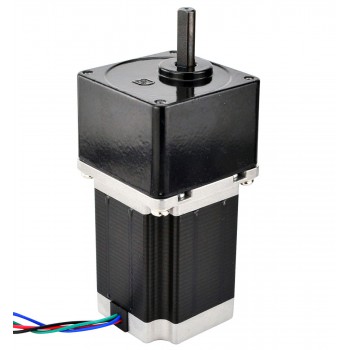 Moteur pas à pas nema 23 bipolaire 23HS30-2804S-SG20 L=76mm avec 20:1 réducteurs planétaires