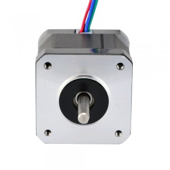 Moteur pas à pas bipolaire nema 17 (36Ncm 17HM15-0904S 0,9 degré 0,9A 5,4V 4 fils)