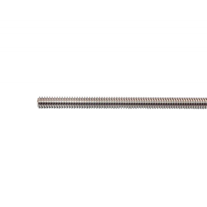 Vis mère trapézoïdale de 200 mm (5 mm de diamètre, pas de 2 mm) pour moteur pas à pas linéaire