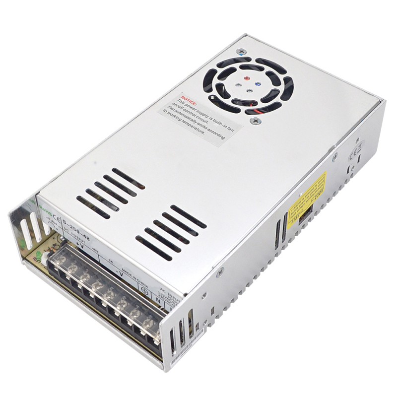 Alimentation à découpage CNC 250W 48V 5,0A 115/230V pour moteur pas à pas CNC/système de servomoteur