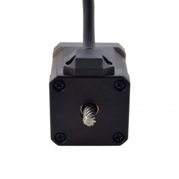 Moteur pas à pas linéaire non-captive acme Nema 17 17N19S2504YF5-200RS 1,8 degrés 0,5Nm 2,5A plomb 25,4mm