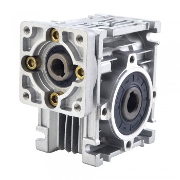 Réducteur à Vis Sans Fin NMRV050 - Parfait Pour Moteurs Pas à Pas CNC Et Servomoteurs - Faible Bruit, Installation Facile, Multiple Rapports Dispo