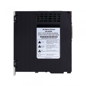 Kit de servomoteur CA série E6 E6-RS400H2A2-M17S 400W 3000 tr/min 1,27Nm IP65 avce driver & 17-bit encodeur