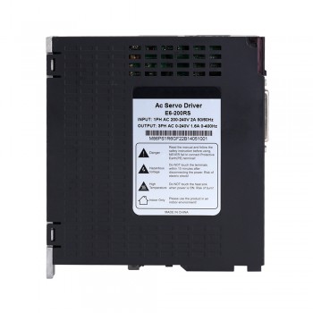 Kit de servomoteur CA série E6 E6-RS200H2A2-M17S 200W 3000 tr/min 0,64Nm IP65 avce driver & 17-bit encodeur