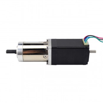 Motoréducteur pas à pas Nema 11 L=51mm 1,8 degrés 14Ncm 8,04V 0,67A avec 51:1 réducteur