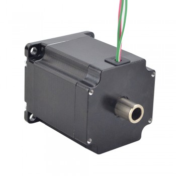 Moteur pas à pas Nema 14 à double arbre creux bipolaire 23HS26-2004H 1,8 degrés 1,45 Nm 2,0A 4 fils