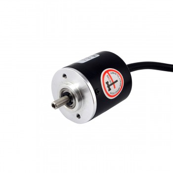 Encodeur rotatif incrémental de moteur pas à pas 200 CPR AB 2 canaux 4mm arbre plein ISC3004