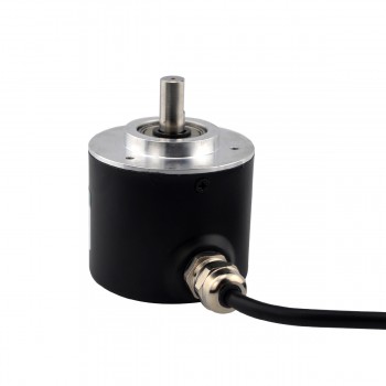 Encodeur rotatif incrémental de moteur pas à pas 1000 CPR ABZ 3 canaux 8mm arbre plein ISC5208