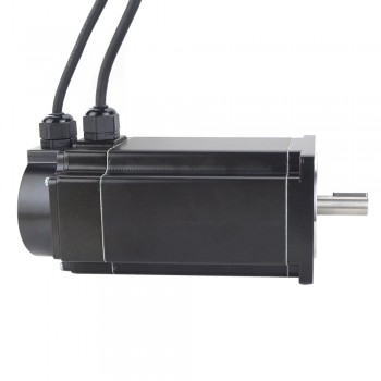 Moteurs pas à pas boucle fermée étanche Neam 34 Série P IP65 1,8 degrés 12Nm 6A avec encodeur 1000CPR