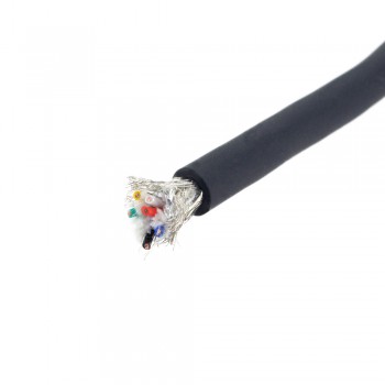 Câble d'encodeur blindé très flexible AWG #18, câble d'extension de moteur pas à pas