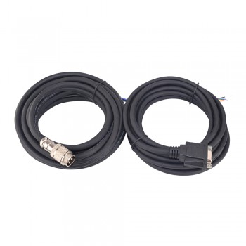 Kit de câbles d'extension RS232 + AWG18 de 4,7 m pour moteur pas à pas en boucle fermée Nema 34