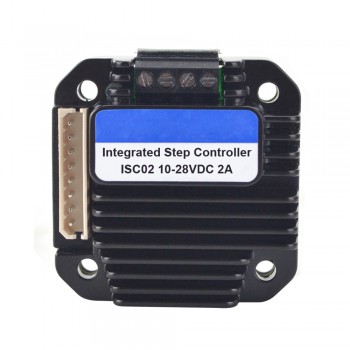 Driver moteur pas à pas intégré ISC02 0-2A 10-28VCC pour moteur pas à pas NEMA 8, 11, 14, 17