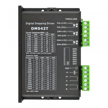 Kit CNC de Moteur Pas à Pas 1 Axe 1-DM542T-24HS39 4,0Nm 1,8 degrés (Moteur Bipolaire Nema 24 et Driver)