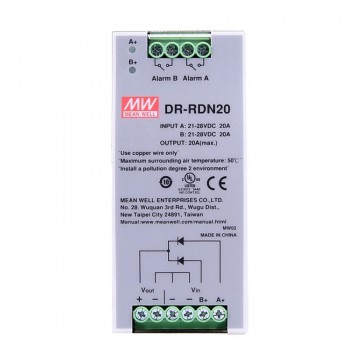 Alimentation rail din CNC MeanWell DR-RDN20 24VCC 20A