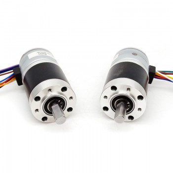 2 Pièces Φ35 motoréducteur pas à pa avec réducteur planétaire GMP36-35BY 7,5° 12VCC 8kg.cm
