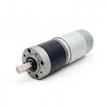 2 Pièces Φ42mm 12V/24V Motoréducteur CC brushed moteur PMDC GMP36-555PM avec réducteur planétaire