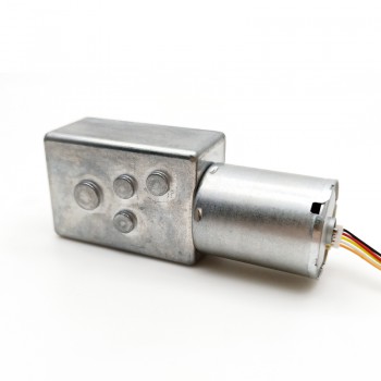 2 Pièces 12V/24V Motoréducteur bldc 2,7W arbre 6mm avec réducteur à vis sans fin à arbre de sortie à 90 degrés