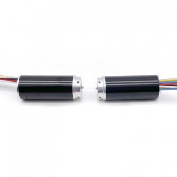 2 Pièces Φ16mm 12V/24V Moteur cc coreless sans balais TEC1636 32,6g.cm 3,4W arbre 2mm 10000tr/min