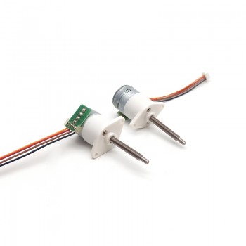 2 Pièces 5V Moteur pas à pas à cc GM12-15BY 18° 500mA 700g,cm biphasé avec réducteurs