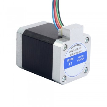 Moteur pas à pas Nema 17 17HF24-1805S 5 phases 0,5 Nm 0,72 degrés 1,8 A 5 fils