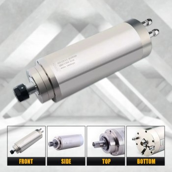 Moteur de broche CNC refroidi par eau OSP001429 5,5 kW 220 V/380 V 24 000 tr/min ER25 Collet