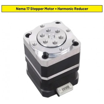 Moteur pas à pas Neme 17 42HS4015A4D5 avec réducteur harmonique 30:1 + pilote pas à pas TB6600