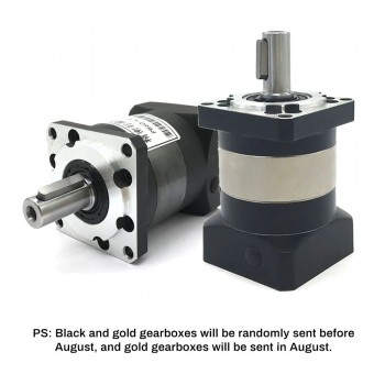 Réducteur planétaire hélicoïdal série PW060, arbre d'entrée 6,35/8/9,525/11/14 mm pour moteur pas à pas Nema23/Sveromoteur Nema 24