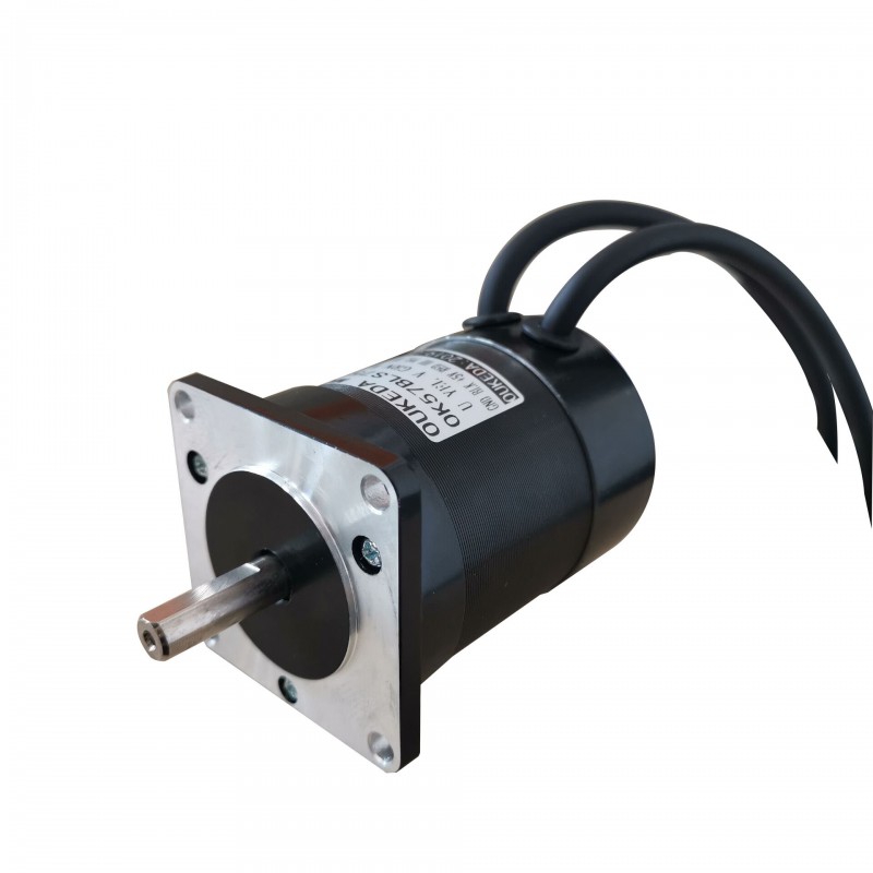 24V Moteur CC sans balais nema 23 OK57BLS75-230 2 phases 22 Ncm 3000 tr/min