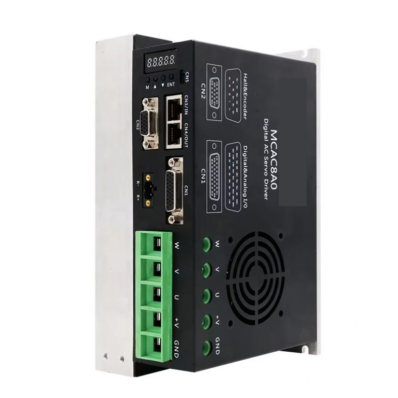 Contrôleur servomoteur numérique CC MCAC8A0 24-110V triphasé 100A 1000W pour servomoteur 110/130 mm