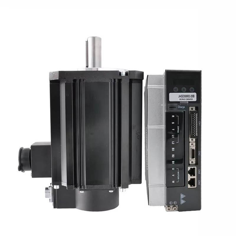 Kit servomoteur CA 2,3kW 130JASM523215K-17B+JASD30002-20B 14,64 N.m 220V 1500tr/min 12,3A avec driver servo JASD30002-20B