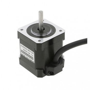 Moteur pas à pas NEMA 17 Oukeda OK423P47-154A 1,2 degrés 32 Ncm triphasé 1,5 A 5,4 V CC D-cut
