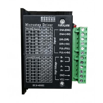 Driver moteur pas à pas TB6600 9-40 V CC 4A biphasé pour moteurs pas à pas NEMA 17, 23 et 24