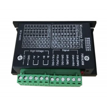 Driver moteur pas à pas TB6600 9-40 V CC 4A biphasé pour moteurs pas à pas NEMA 17, 23 et 24