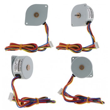 Moteur pas à pas à aimant permanent(PM) Oukeda PM42 OK42PM22-0186A-C1 7,5 degrés 4,90 Ncm 12 V 6 fils