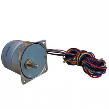 Motoréducteur pas à pas aimant permanent Oukeda 7,5 degrés 24 V avec réducteur 10:1/30:1/50:1/75:1/120:1