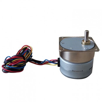 Motoréducteur pas à pas aimant permanent Oukeda 7,5 degrés 24 V avec réducteur 10:1/30:1/50:1/75:1/120:1