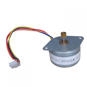 Moteur pas à pas à aimant permanent(PM) Oukeda OSP001469 7,5 degrés 2,45 Ncm 12 V biphasé Φ 35 mm pour imprimante