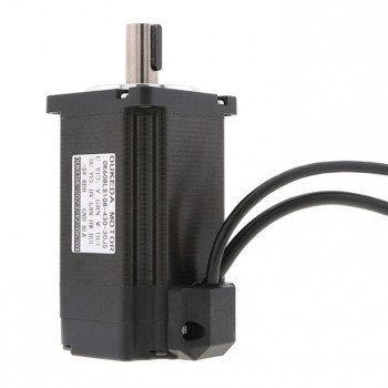 Kit moteur CC sans balais nema 23 300W 48V OK60BLS108-430-30J5+OK3BL30ZR (Moteur BLDC et Driver BLDC) 95,55 Ncm 3000 tr/min triphasé
