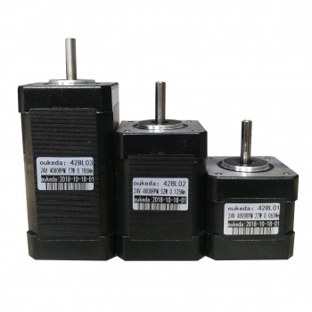 Moteur CC sans balais nema 23 OSP001474 24V CC Triphasé 6,3 Ncm/12,5 Ncm/18,8 Ncm 4 000 tr/min