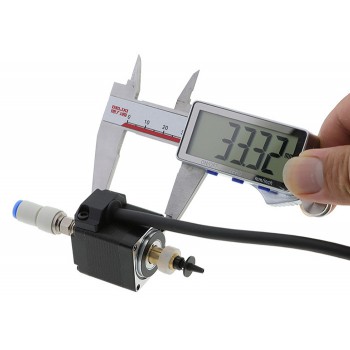 Moteur pas à pas Nema 11 Oukeda OK28FD33DL-ZC-SX pour machine de placement CMS 1,8° 6Ncm biphasé avec buse d'amortissement