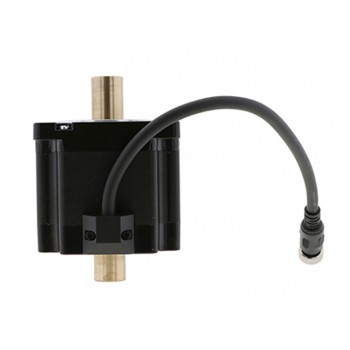 Moteur pas à pas à arbre creux Nema 34 OK86DL76-Q30H20-C1 biphasé 1,8degrés 4,5Nm 6,0A 2,1V double arbre 4 fils
