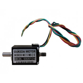 Moteur pas à pas à arbre creux NEMA8 Oukeda OSP001493 1,8 degrés 1,8 Ncm pour machine de placement