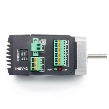 Servomoteur CA intégré Nema 17 JMC iHSV42-40-05-24 52W 24V 12,5Ncm 52000tr/min